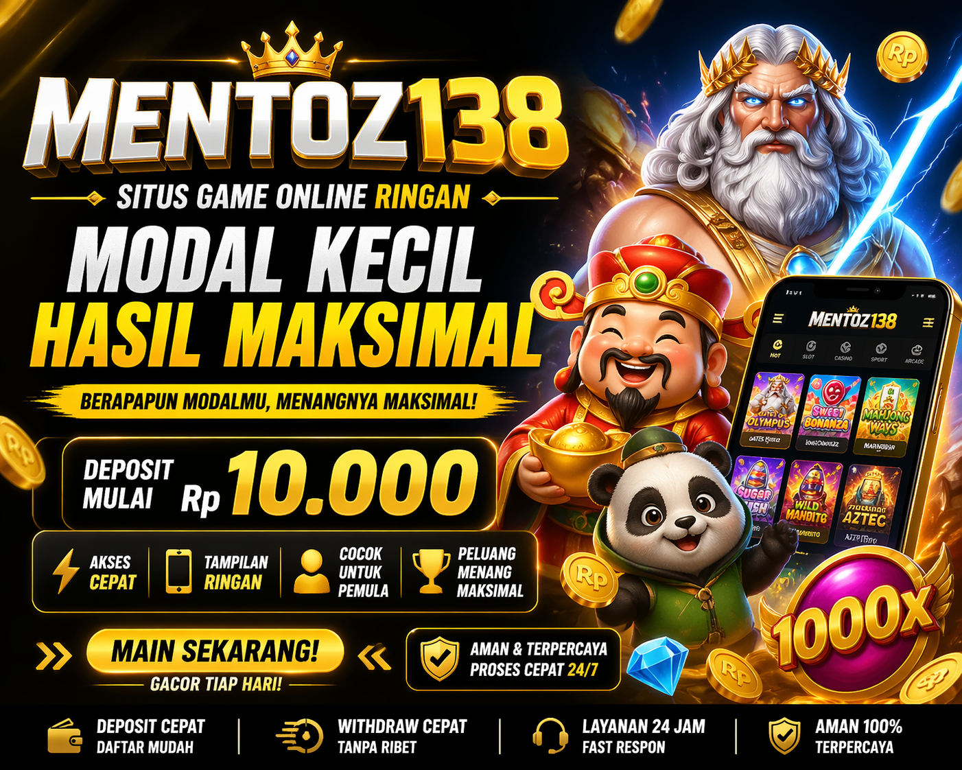 MENTOZ138 Gambar Produk
